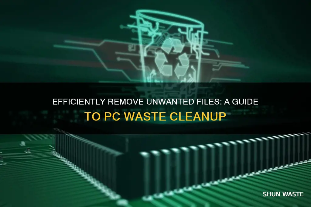 how to clean waste files from pc