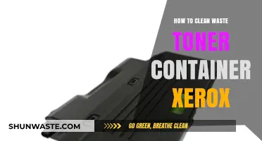 Efficiently Cleaning Your Xerox Waste Toner Container: A Step-by-Step Guide
