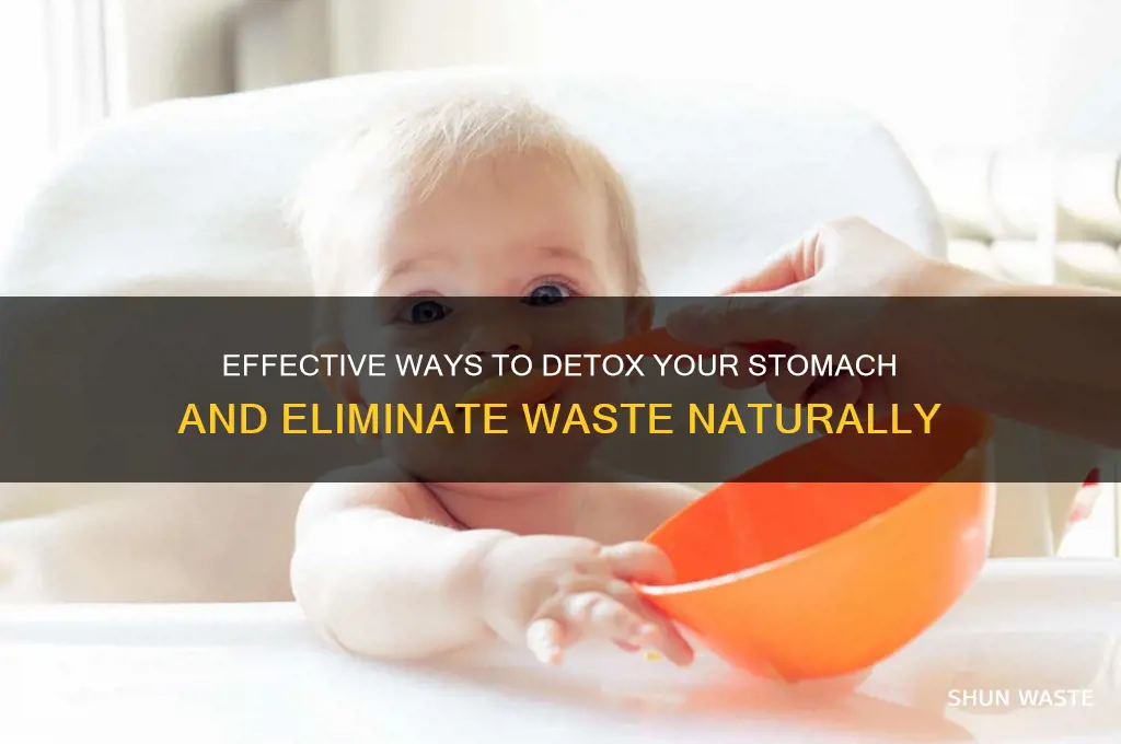 how to clear waste from your stomach