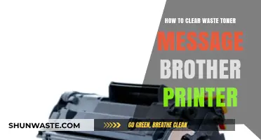 Fixing Waste Toner Full Error on Brother Printers: Quick Guide