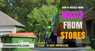 Efficient Green Waste Collection Strategies for Retail Stores
