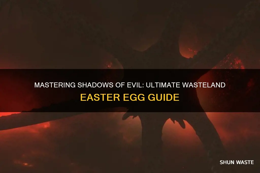 how to complete shadows of evil waster egg