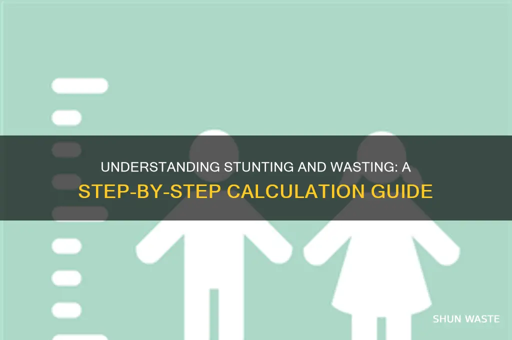 how to compute for stunting and wasting