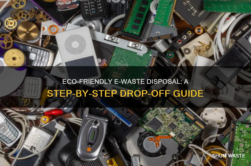how to condduct drop off e waste
