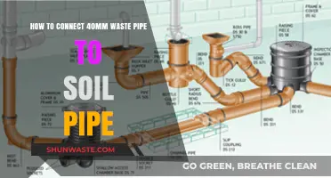 Connecting 40mm Waste Pipe to Soil Pipe: A Step-by-Step Guide
