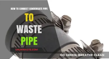 Easy Guide: Connecting Condensate Pipe to Waste Pipe for Efficient Drainage