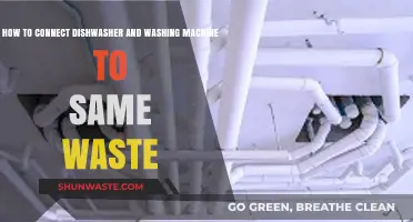 Efficient Plumbing: Connecting Dishwasher and Washing Machine to Shared Waste