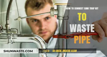 Easy Guide: Connecting Sink Trap Kit to Waste Pipe Seamlessly