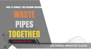 Connecting Two Washing Machine Waste Pipes: A Simple DIY Guide