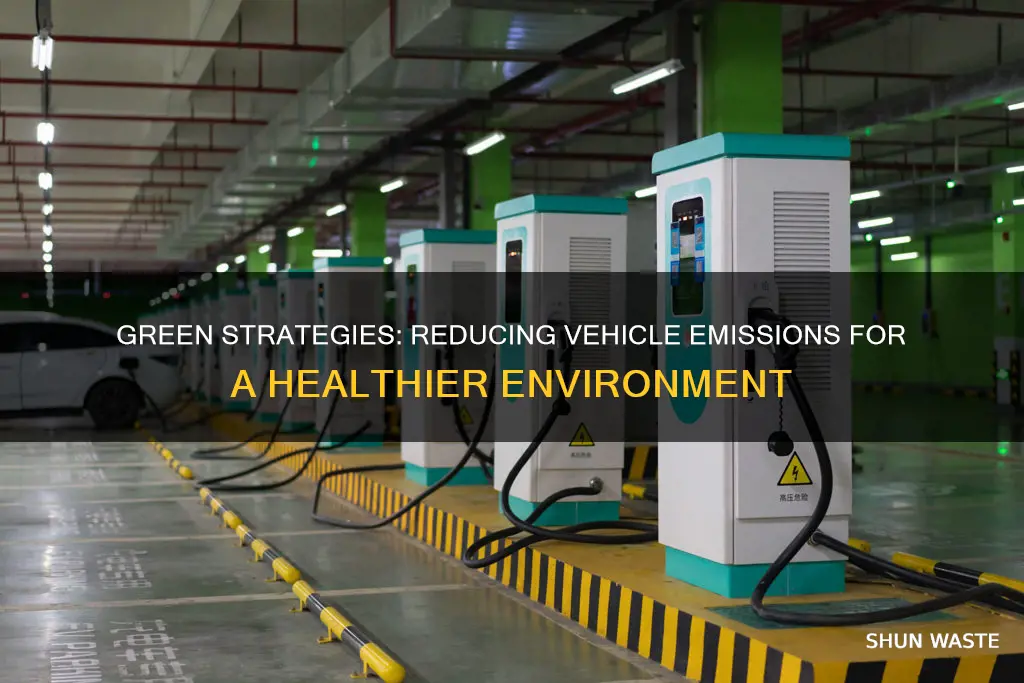 how to control air pollution caused by vehicles