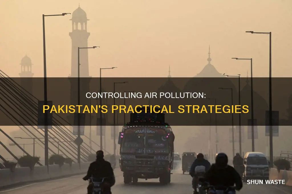 how to control air pollution in pakistan
