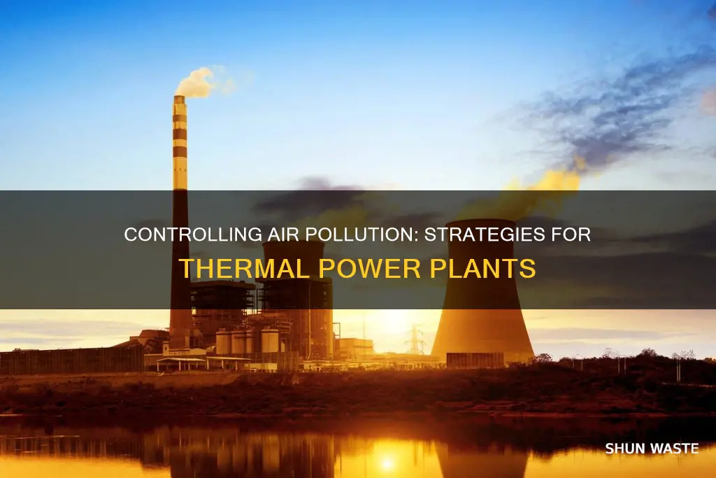 how to control air pollution in thermal power plant