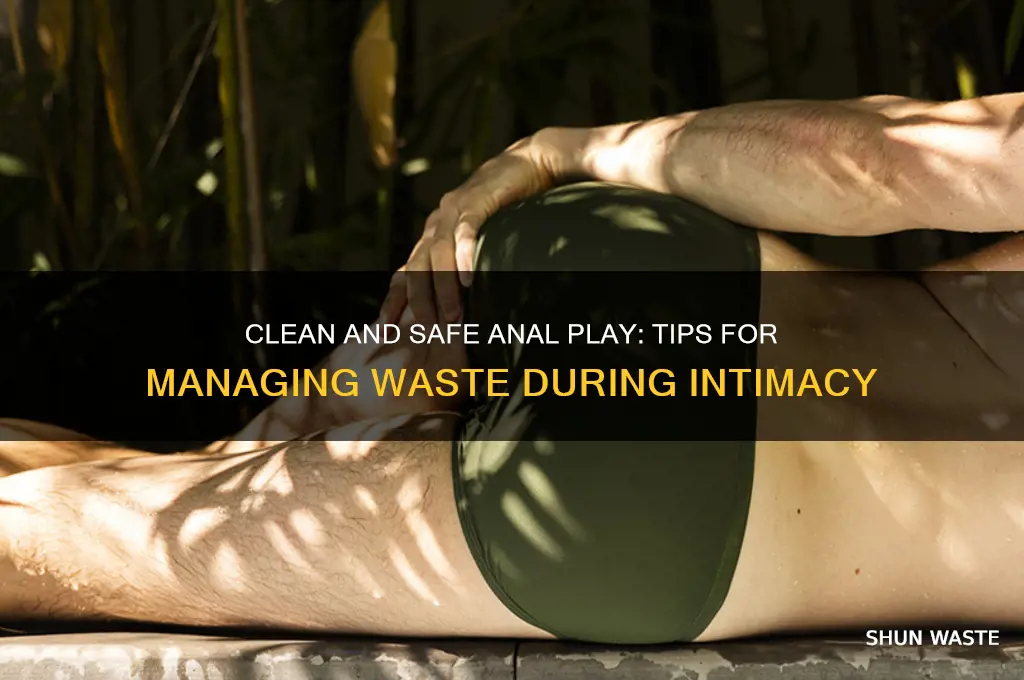 how to control waste during anal sex