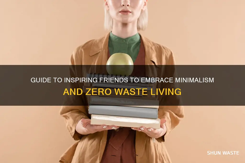 how to convert friend to minimalism zero waste