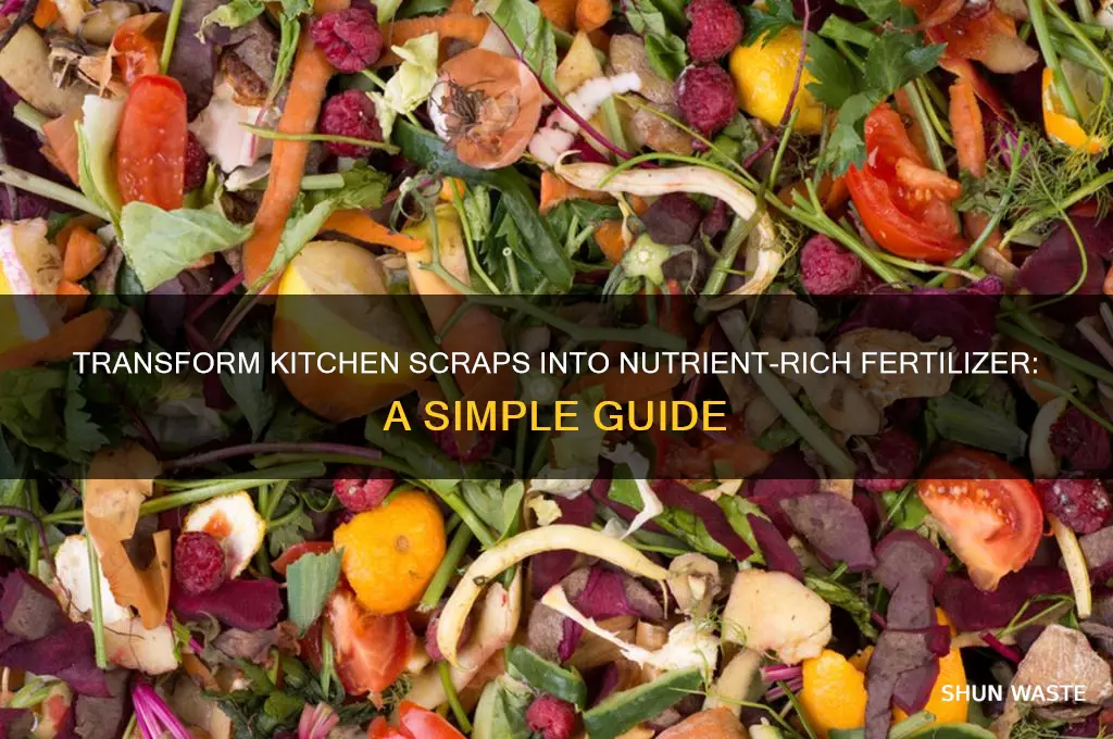 how to convert kitchen waste into fertilizer