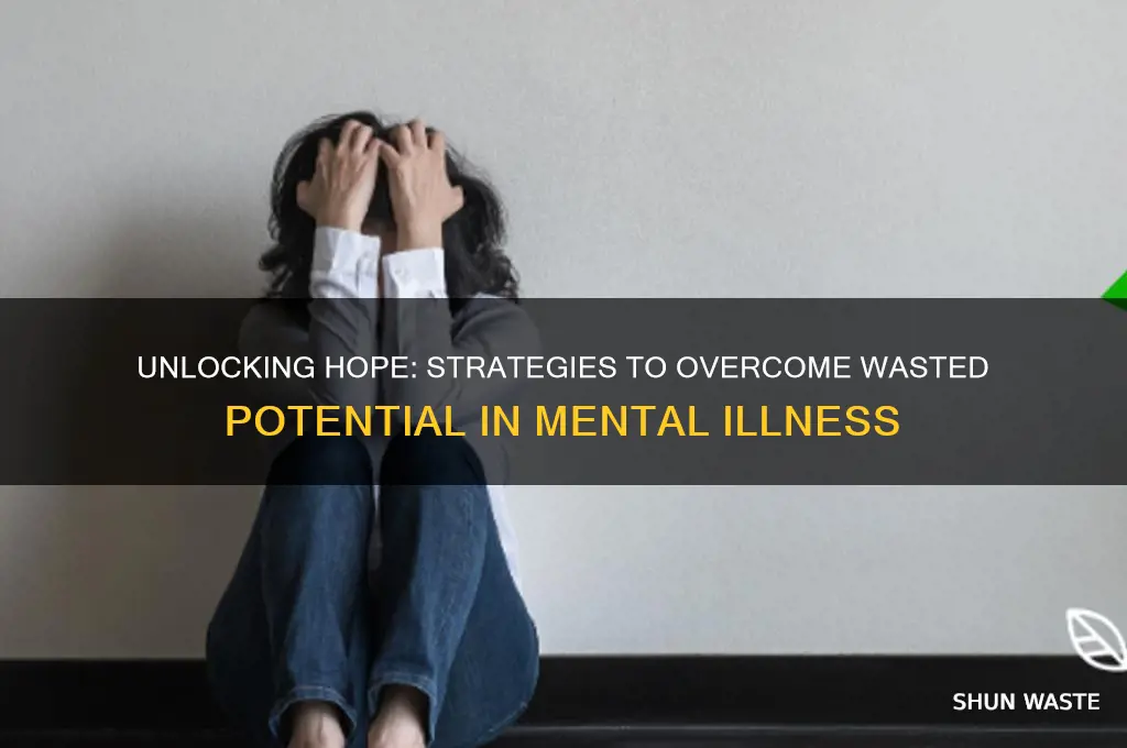 how to cope with wasted potential mental illness