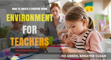 Fostering Teacher Well-being: Strategies for a Positive Work Environment