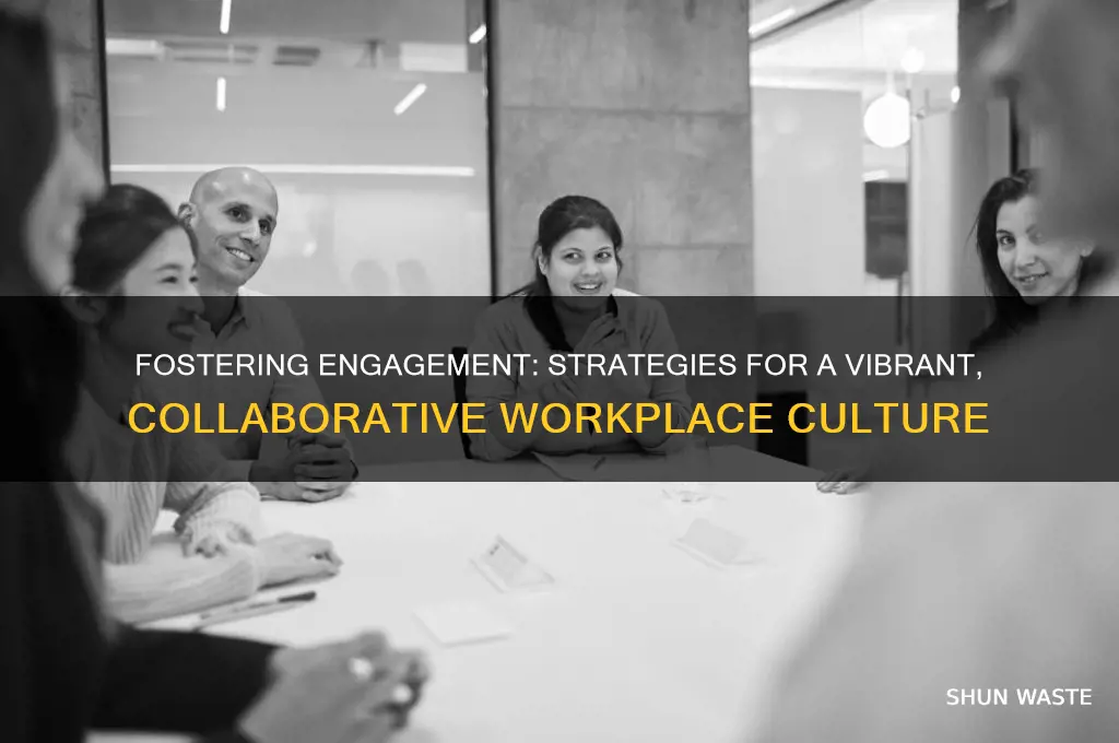 how to create a work environment where everyone is engaged