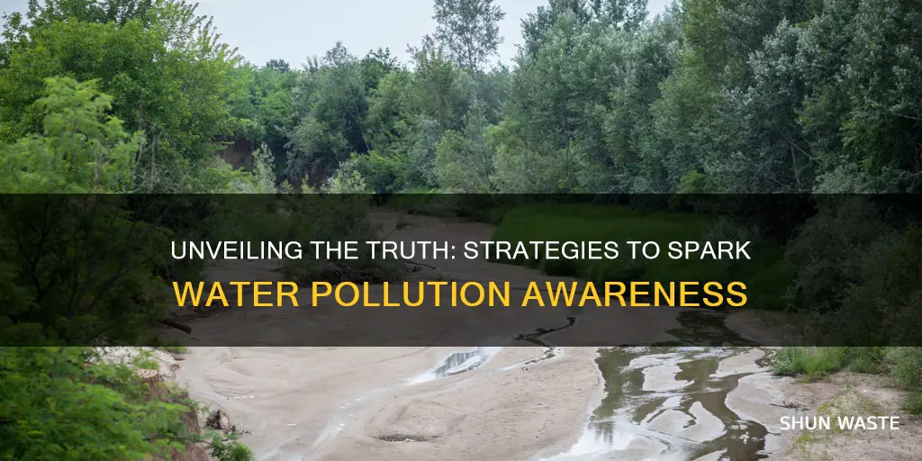 how to create awareness about water pollution