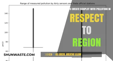 Creating Boxplots to Visualize Pollution by Region