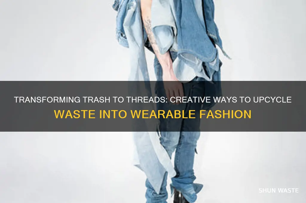 how to create new clothing from any kind of waste