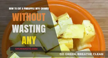 Effortless Pineapple Chunking: Maximize Fruit Yield with Simple Cutting Tips