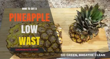 Eco-Friendly Pineapple Cutting: Minimize Waste, Maximize Flavor in Simple Steps