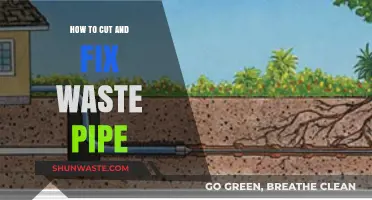 Easy DIY Guide: Cutting and Repairing Waste Pipes Like a Pro