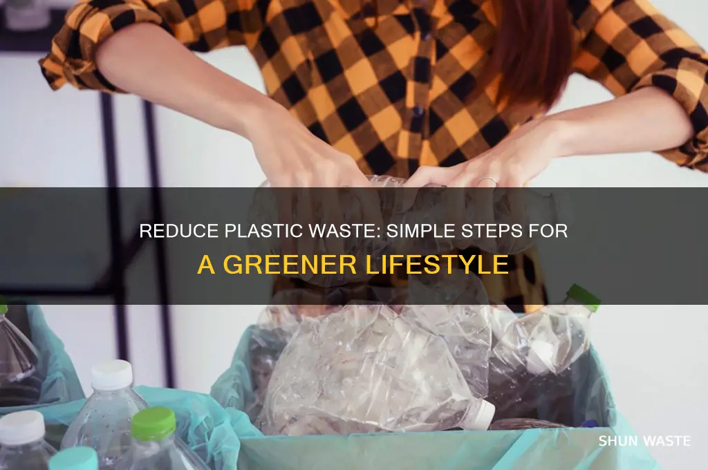 how to cut back on plastic waste