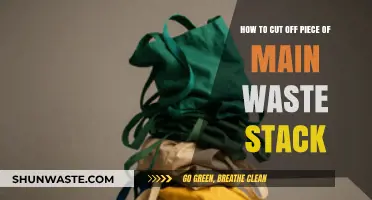 Efficiently Cutting a Section from Your Main Waste Stack: A Guide