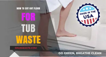 Cutting Floor for Tub Waste: A Step-by-Step DIY Guide