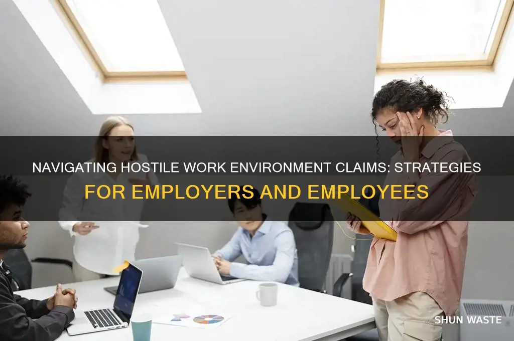 how to deal with hostile work environment allegations