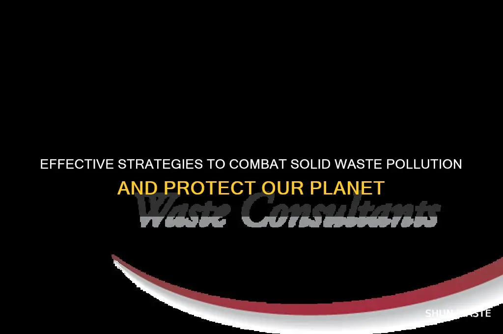 how to deal with solid waste polution