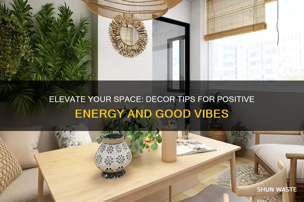 how to decor an environment for good vibes