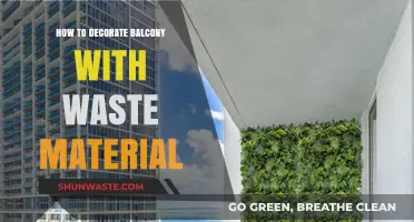 Eco-Friendly Balcony Makeover: Creative Decor Ideas Using Recycled Waste