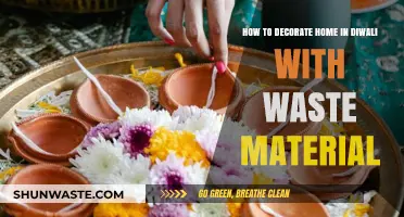 Eco-Friendly Diwali Decor: Creative Home Makeover Using Waste Materials
