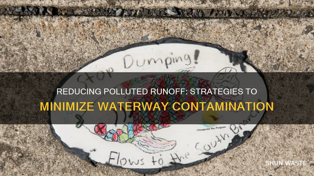 how to decrease polluted runoff