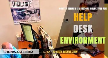 Defining Risk Factors and Objectives for Help Desk Success