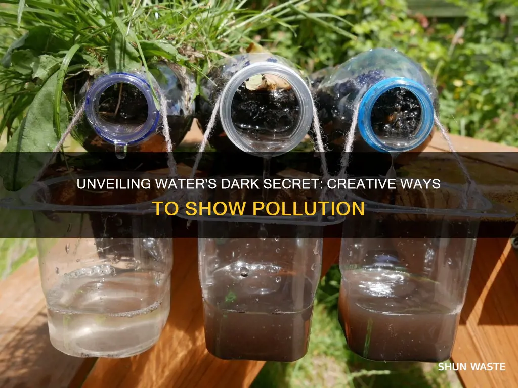 how to demonstrate water pollution