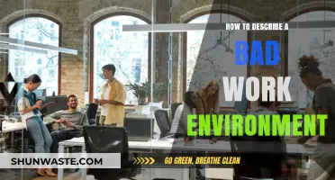 Toxic Workplaces: Signs, Impact, and Strategies to Describe a Bad Environment