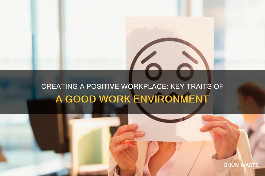 how to describe good work environment
