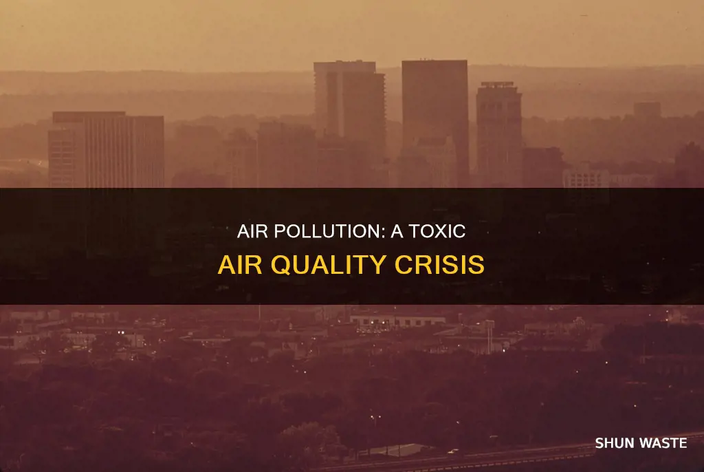 how to describe polluted air