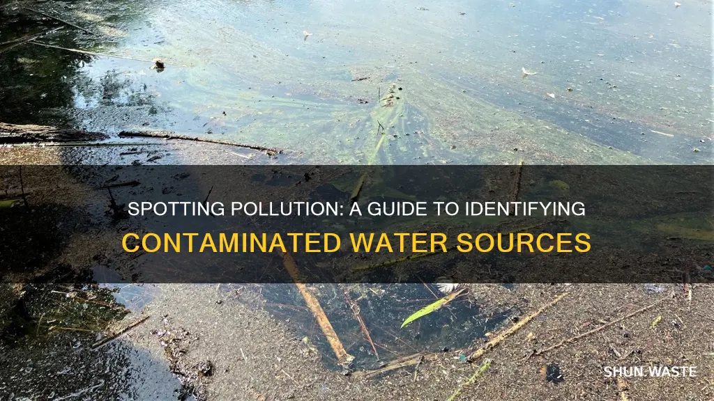 how to designate polluted water spot in one