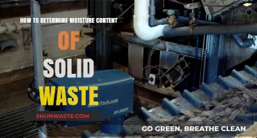 Accurate Methods to Measure Moisture Content in Solid Waste