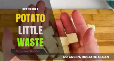 Efficient Potato Dicing: Minimize Waste, Maximize Yield in Simple Steps