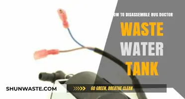 Easy Steps to Disassemble Your Rug Doctor Waste Water Tank