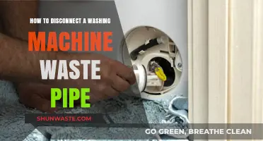 Easy Steps to Safely Disconnect Your Washing Machine Waste Pipe