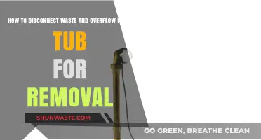 Easy Steps to Disconnect Tub Waste and Overflow for Removal
