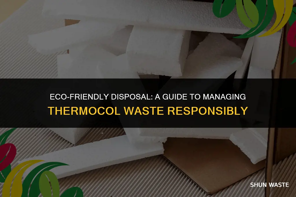 how to dispose thermocol waste