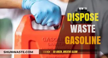 Safely Disposing of Waste Gasoline: A Comprehensive Guide